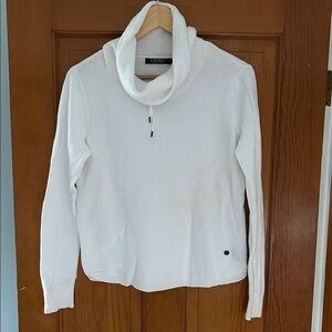 Ralph Lauren White Turtleneck/Cowl Neck Sweater for Women